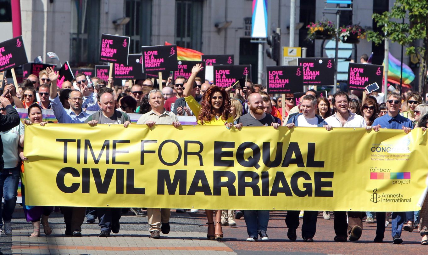 “significant Milestone Towards Marriage Equality In Northern Ireland” Campaigners Welcome