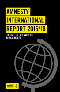 Amnesty International Annual Report 2015 2016 Cover Image