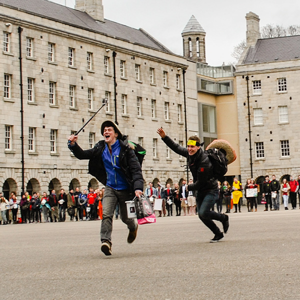 More than 170 students race around the world in charity adventure