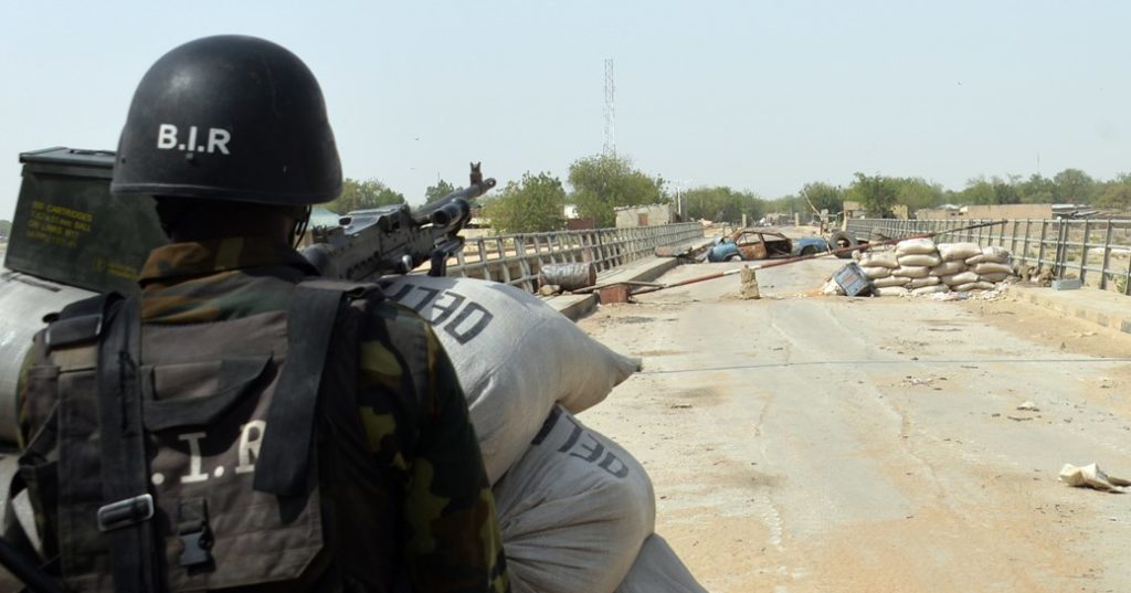 Soldier in Cameroon