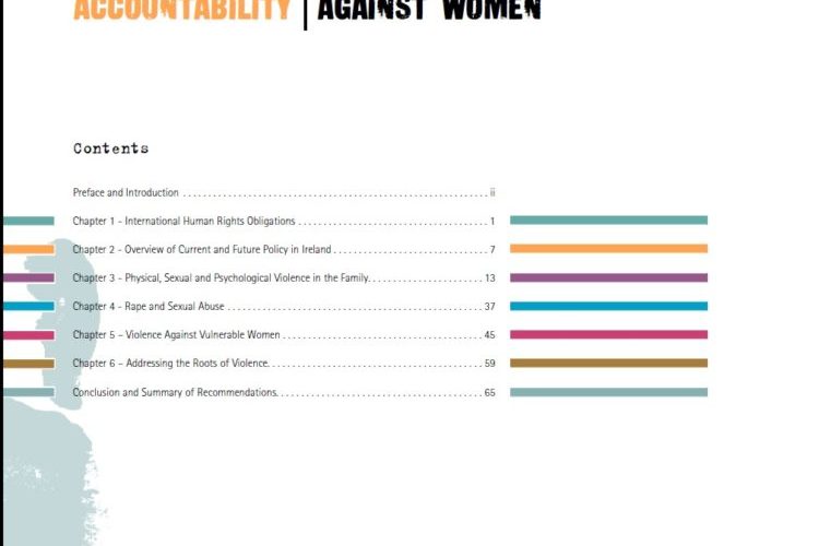 Justice and Accountability – Stop Violence Against Women