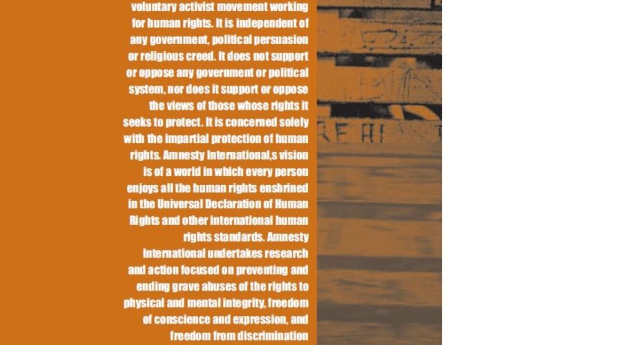 The Neglected Quarter - Marginalised Groups