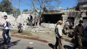 Hospital bombing in rural Idlib