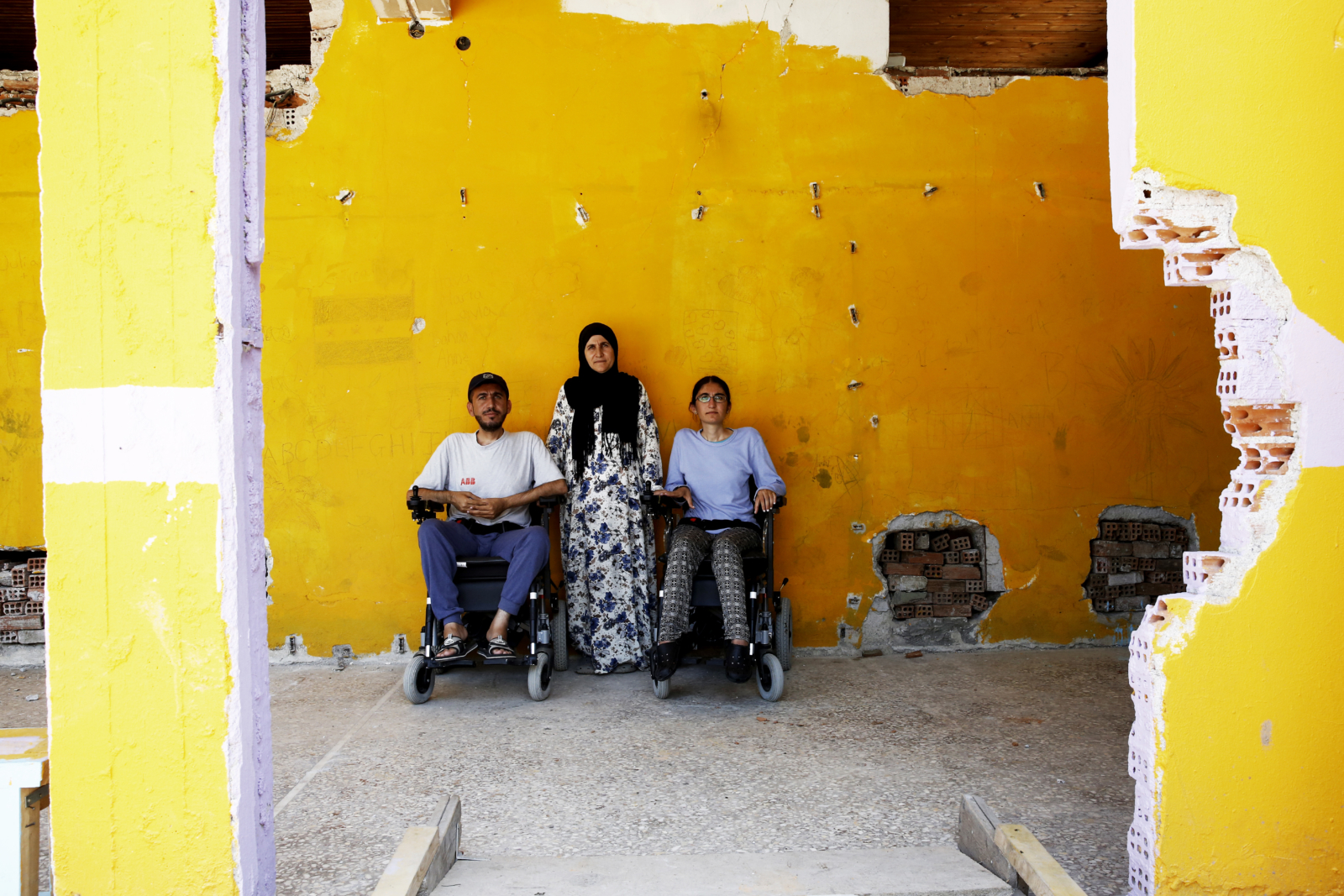 Fleeing Syria as a refugee is tough. Now imagine doing it in a wheelchair