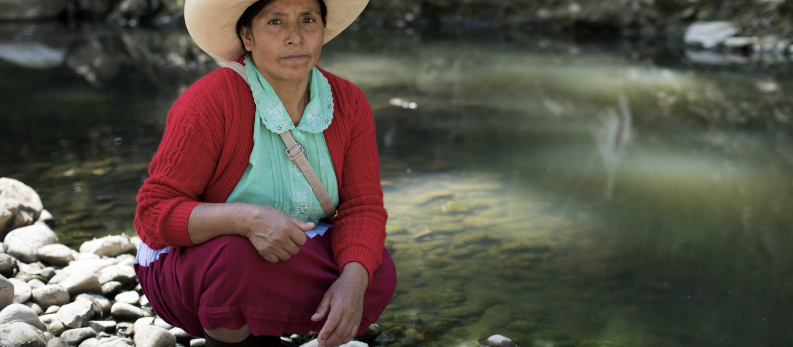 Máxima Acuña and her family, subsistence farmers in northern Peru, have reported acts of intimidation and harassment against them by armed security personnel from a mining company. Máxima Acuña y su familia, agricultores de subsistencia en el norte de Perú, han denunciado actos de intimidación y acoso perpetrados contra ellos por personal de seguridad de una empresa minera.