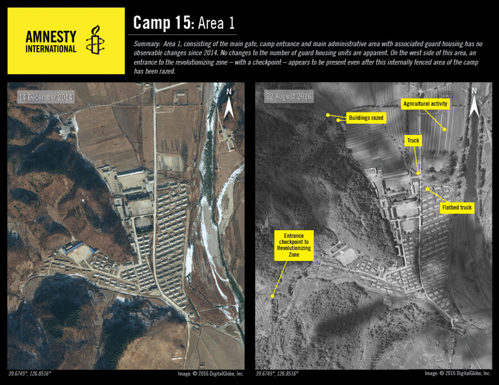 Camp No. 15 Area 1 © 2016 DigitalGlobe, Inc.