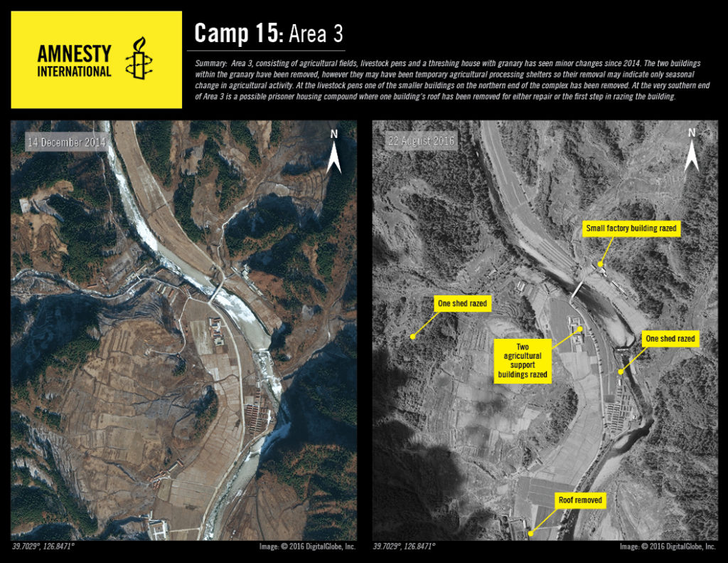 Camp No.15 Area 3 © 2016 DigitalGlobe, Inc.