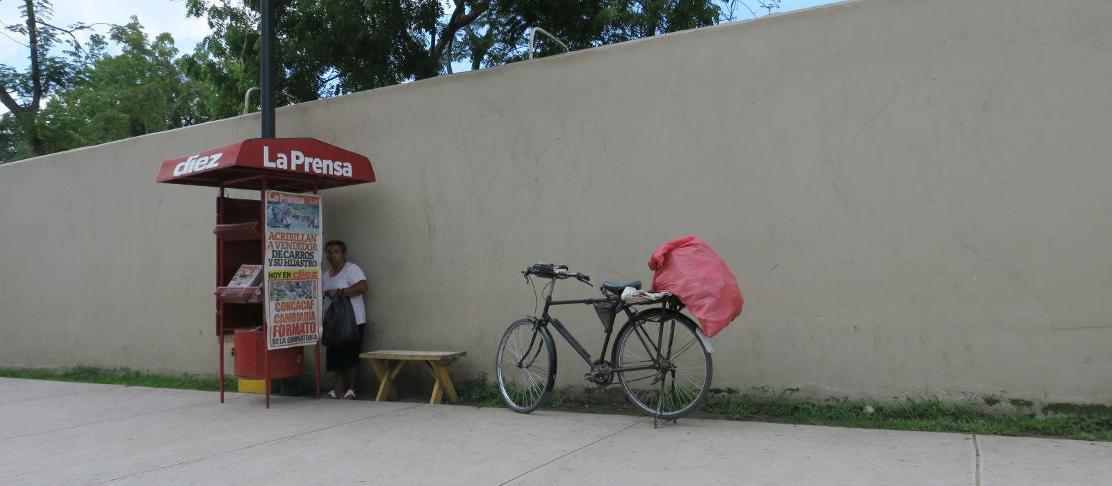 Street in the Rivera Hernandez, one of the most dangerous areas in Honduras, one of the most dangerous countries in the world. Several gangs control the area and leave locals with no options but to flee.