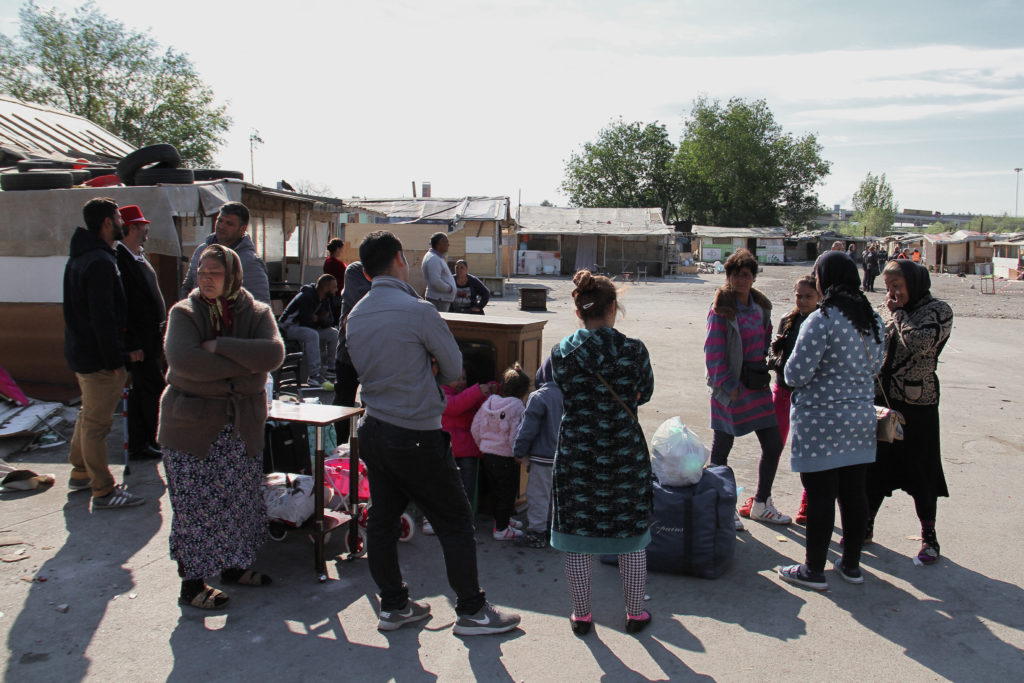 On 7 April 2017, the informal Romani settlement of Gianturco was forcibly evicted by local authorities in Naples, southern Italy. The community counted around 1,300 Romanian Roma, however many of them left the settlement in the days before the eviction due to repeated harrasment by authorities, feared how the eviction would be carried out and also were threatened with homelessness by authorities. On the day of the eviction, around 200/300 families were in the settlement. Around 130 of them were moved to a new segregated camp in Via del Riposo - where the previous camp was burnt down by unknown in 2011. Few families were offered as alternative a reception centre described " as a prison" by Roma themselves. Many others moved in temporarily with friends and related around Naples and outside, while others moved into existent informal settlements where they fear being forcibly evicted again. Few families are sleeping rough in their cars.