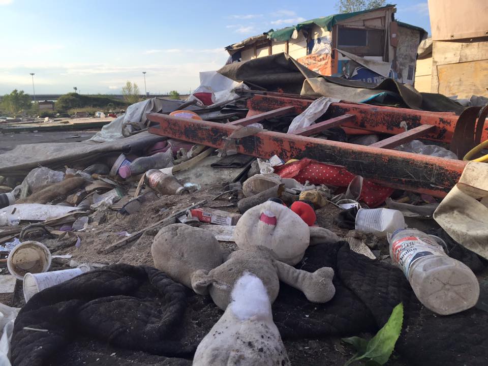 On 7 April 2017, the informal Romani settlement of Gianturco was forcibly evicted by local authorities in Naples, southern Italy. The community counted around 1,300 Romanian Roma, however many of them left the settlement in the days before the eviction due to repeated harrasment by authorities, feared how the eviction would be carried out and also were threatened with homelessness by authorities. On the day of the eviction, around 200/300 families were in the settlement. Around 130 of them were moved to a new segregated camp in Via del Riposo - where the previous camp was burnt down by unknown in 2011. Few families were offered as alternative a reception centre described " as a prison" by Roma themselves. Many others moved in temporarily with friends and related around Naples and outside, while others moved into existent informal settlements where they fear being forcibly evicted again. Few families are sleeping rough in their cars.