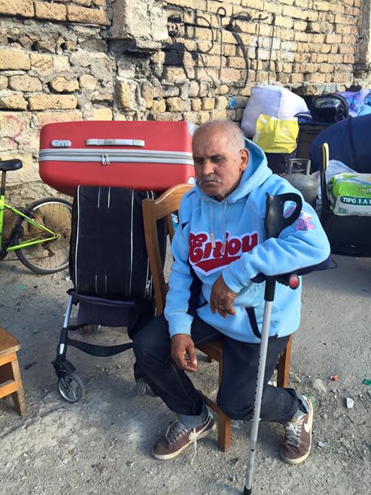 Costica, waiting outside Gainturco camp with no place to go. Whereabouts unknown. On 7 April 2017, the informal Romani settlement of Gianturco was forcibly evicted by local authorities in Naples, southern Italy. The community counted around 1,300 Romanian Roma, however many of them left the settlement in the days before the eviction due to repeated harrasment by authorities, feared how the eviction would be carried out and also were threatened with homelessness by authorities. On the day of the eviction, around 200/300 families were in the settlement. Around 130 of them were moved to a new segregated camp in Via del Riposo - where the previous camp was burnt down by unknown in 2011. Few families were offered as alternative a reception centre described " as a prison" by Roma themselves. Many others moved in temporarily with friends and related around Naples and outside, while others moved into existent informal settlements where they fear being forcibly evicted again. Few families are sleeping rough in their cars.