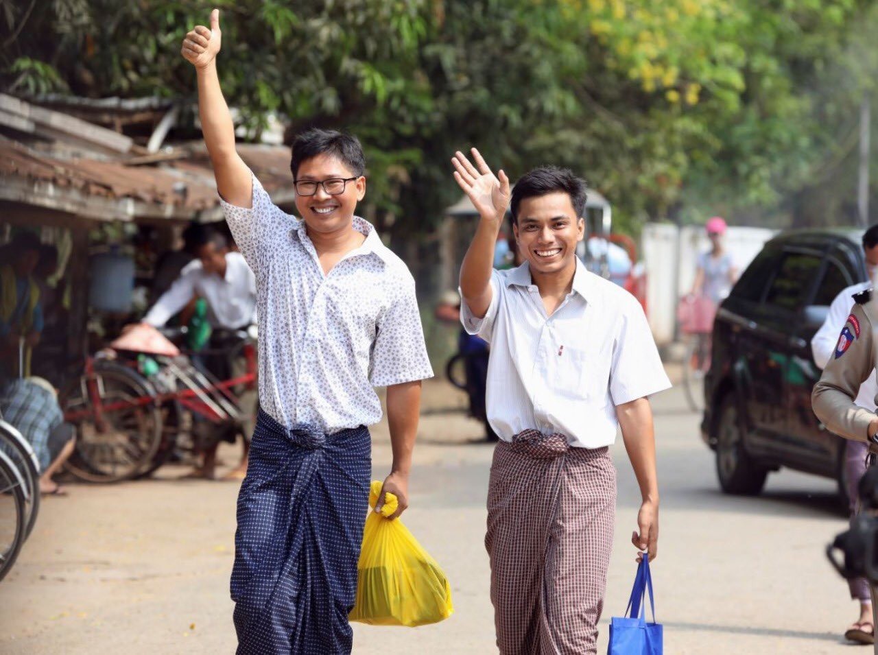 Good News: Journalists Wa Lone and Kyaw Soe have been released