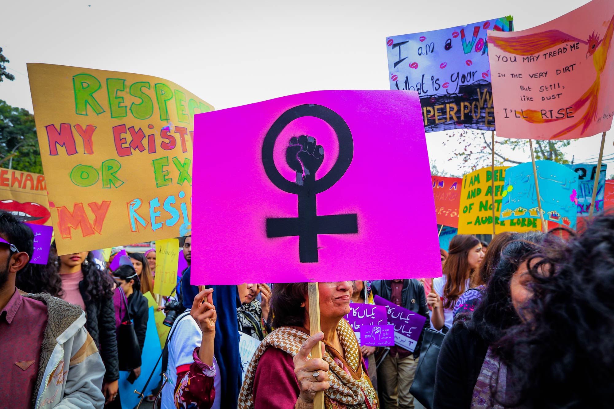 Cover Photo Women In Lahore Pakistan March To Mark International