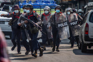 Myanmar lethal force