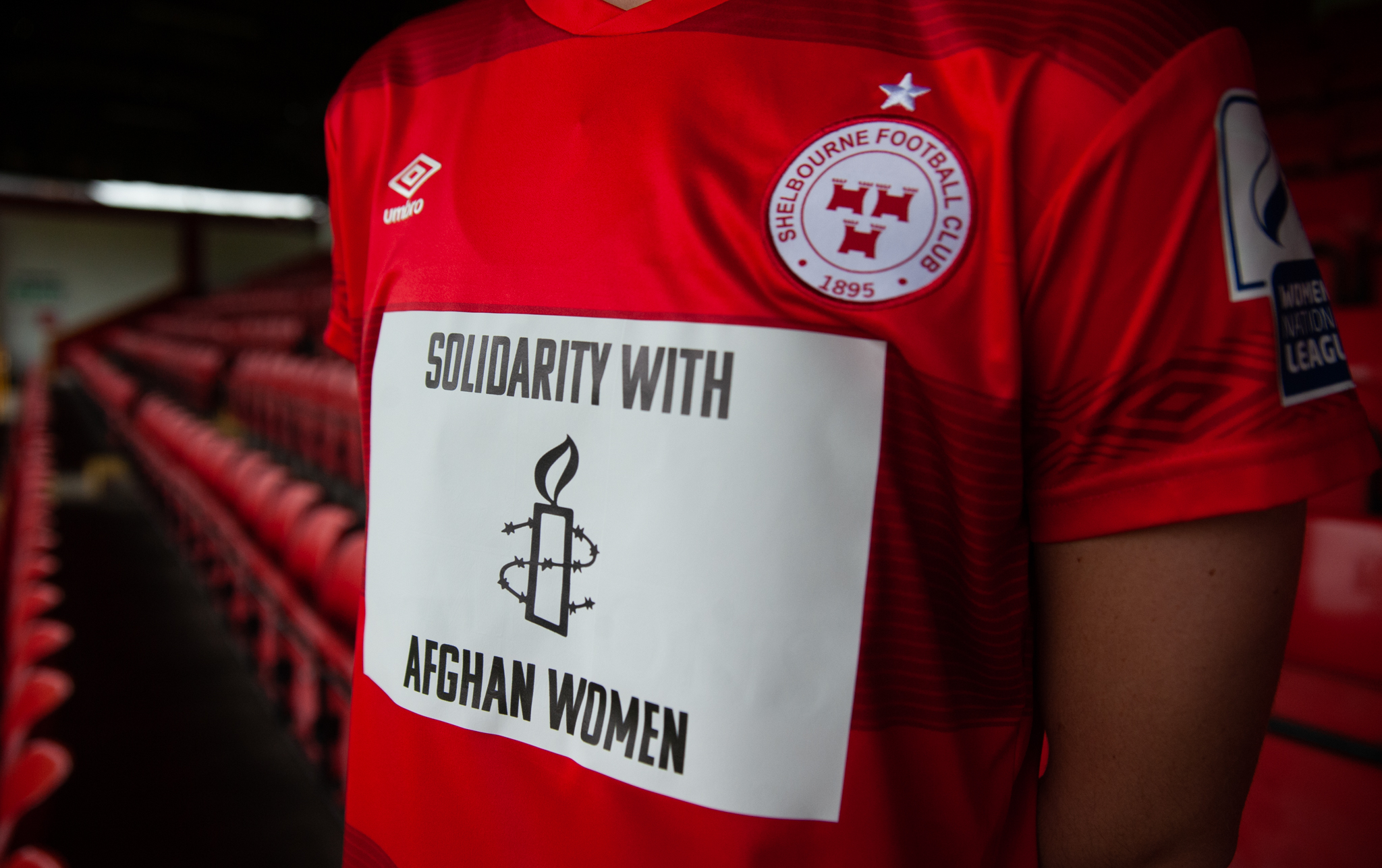 Shelbourne FC and Amnesty team up for Afghan women