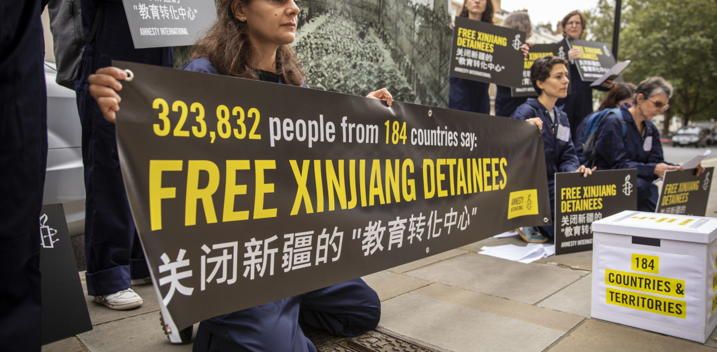 China: UN must act on Xinjiang atrocities after petition shows mass global outrage