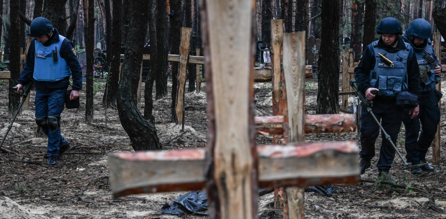 Ukraine: Mass graves in Izium is a macabre reminder of the cost of Russian aggression
