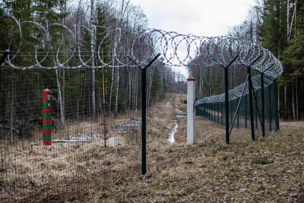 Latvia border