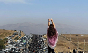 Iran protestor