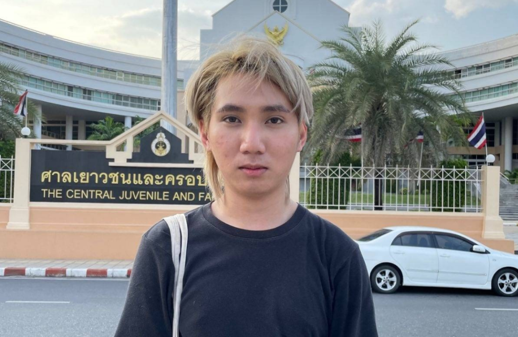 Petch, a child protestor in Thailand