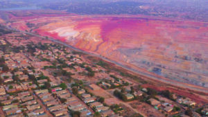 The forced evictions in the Democratic Republic of Congo due to the expansion of cobalt and copper mines