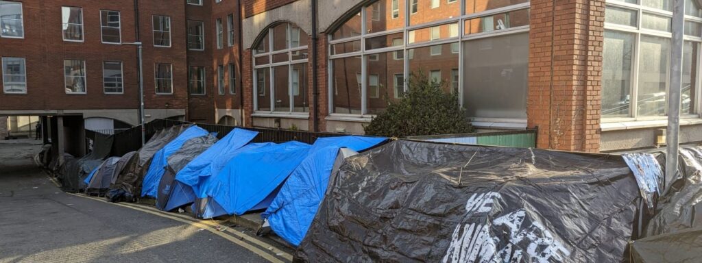 International Protection Applicants are without accommodation in Ireland