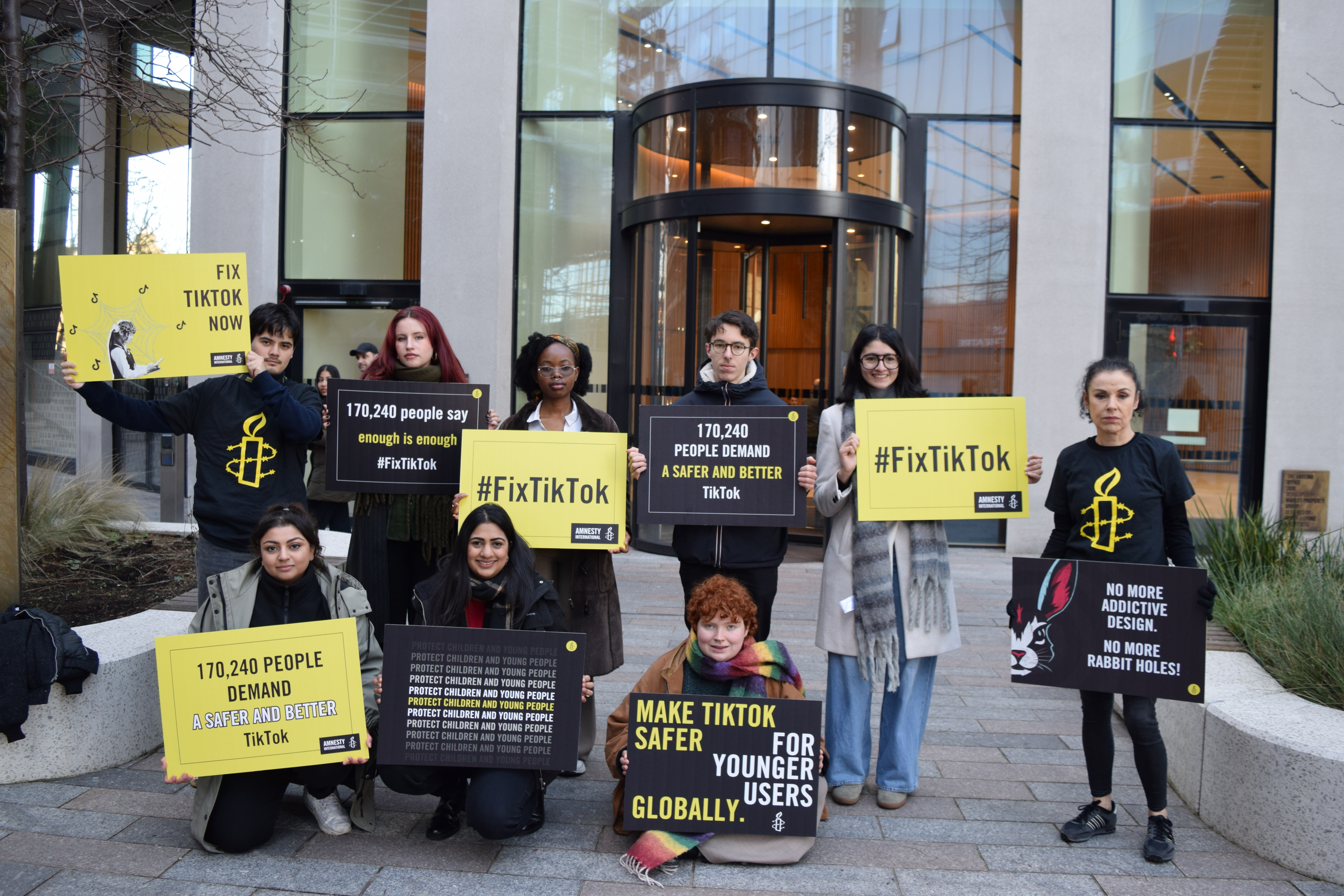 Global: More than 170,000 people back global petition calling on TikTok to fix its toxic and addictive design