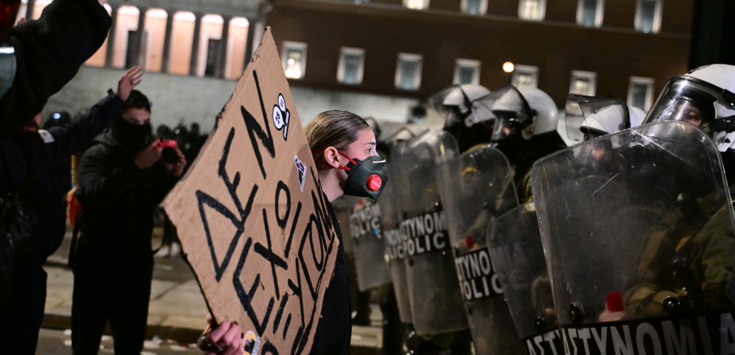 Greece: Dangerous policing tactics have turned peaceful protests into battlefields 